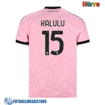 Fotballdrakt Herre Juventus Pierre Kalulu #15 Bortedrakt 2026-27 Kortermet